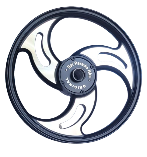 3S Cnc black alloy wheel