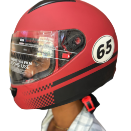 FULL FACE HELMET (RED)