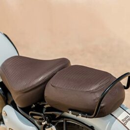 ORIGINAL BROWN PLEATED SEAT COVER REBORN CLASSIC