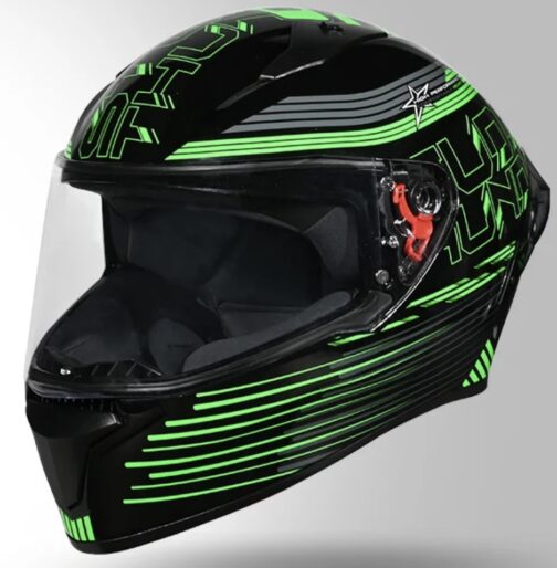 THUNDER GRAPHICS NEON HELMET - Image 4