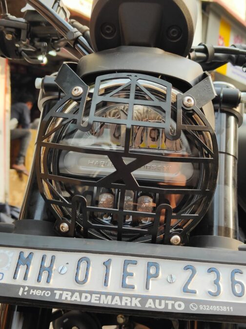 HEADLIGHT GRILL FOR HARLEY 440X - Image 2