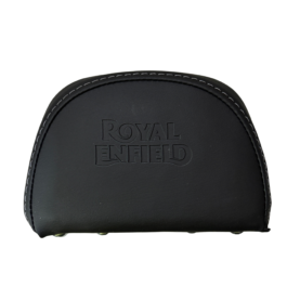 BLACK PASSENGER BACKREST PAD FOR REBORN , BATTALION , NEW BULLET AND HUNTER