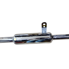 K INDORI SILENCER PLAIN CHROME
