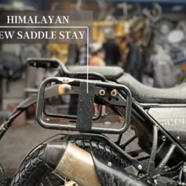 HIMALAYAN SADDLE STAY WITH JERRY CAN HOLDER