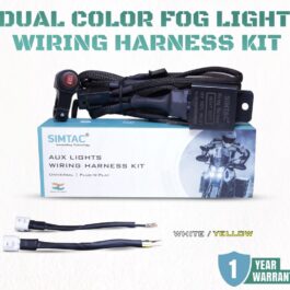 Dual colour fog light wiring harness kit