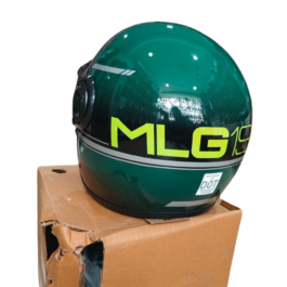 OPEN FACE JET OF NEO DAPPER GREEN HELMET XL SIZE