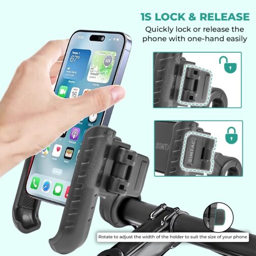 SIMTAC QUICK LOCK JAW GRIP MOBILE HOLDER - Image 8