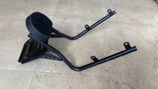 HARLEY 440X BACKREST WITH CARRIER - Image 4