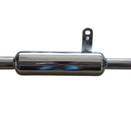 K INDORI SILENCER PLAIN CHROME