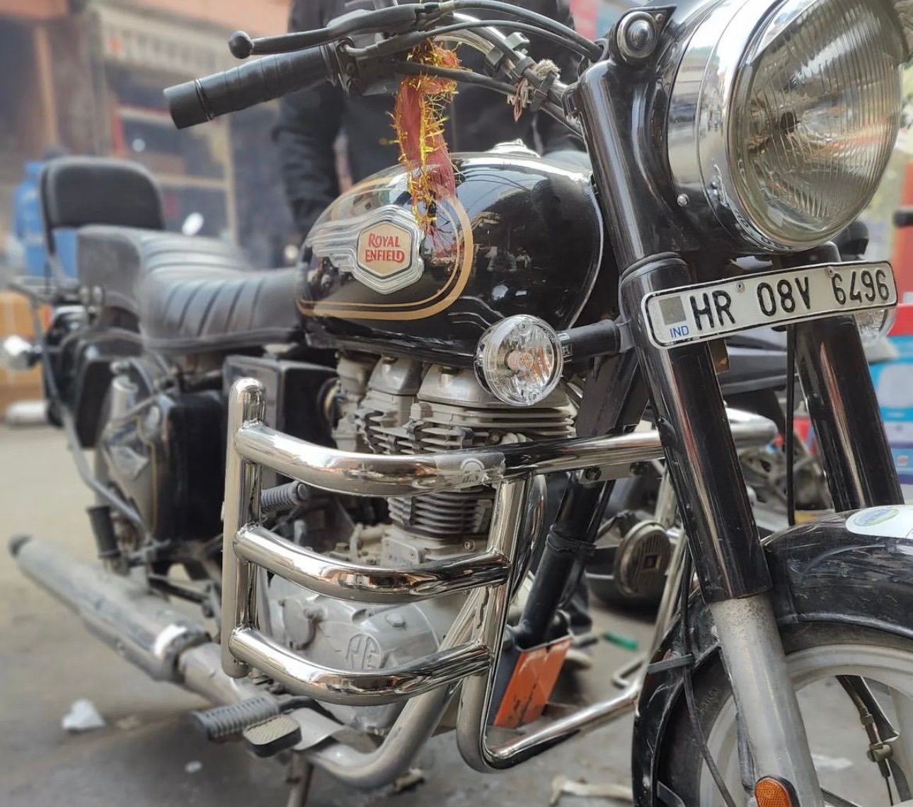 AIRFLY LEG GUARD STAINLESS STEEL- CHROME