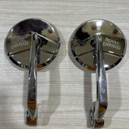 CHROME BAR END MIRROR