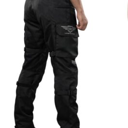 Screenshot - laxmiautocare.com Man wearing black tactical cargo pants with a side pocket showing a patch reading 'LONE RANGER' and brown shoes.